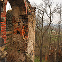Okno w zamku Gryf
